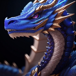 The Sapphire Dragon